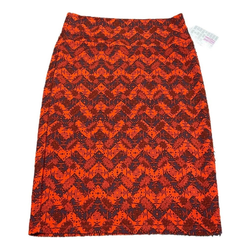New LuLaRoe‎ Cassie Pencil Skirt  Meduim Orange